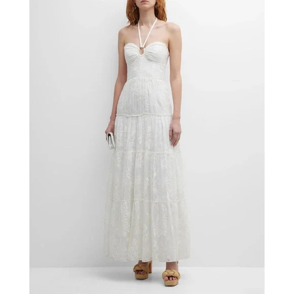 fitted lace wedding dress Carolyn Maxi Dress main image 1